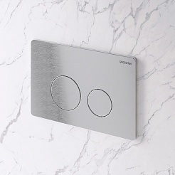 Grossman Инсталляция для подвесного унитаза Style 97.05.12M с клавишей смыва хром сатинированный – фотография-8